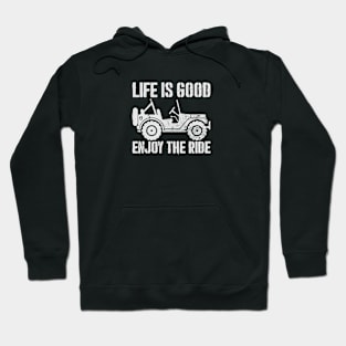 White Jeep Hoodie